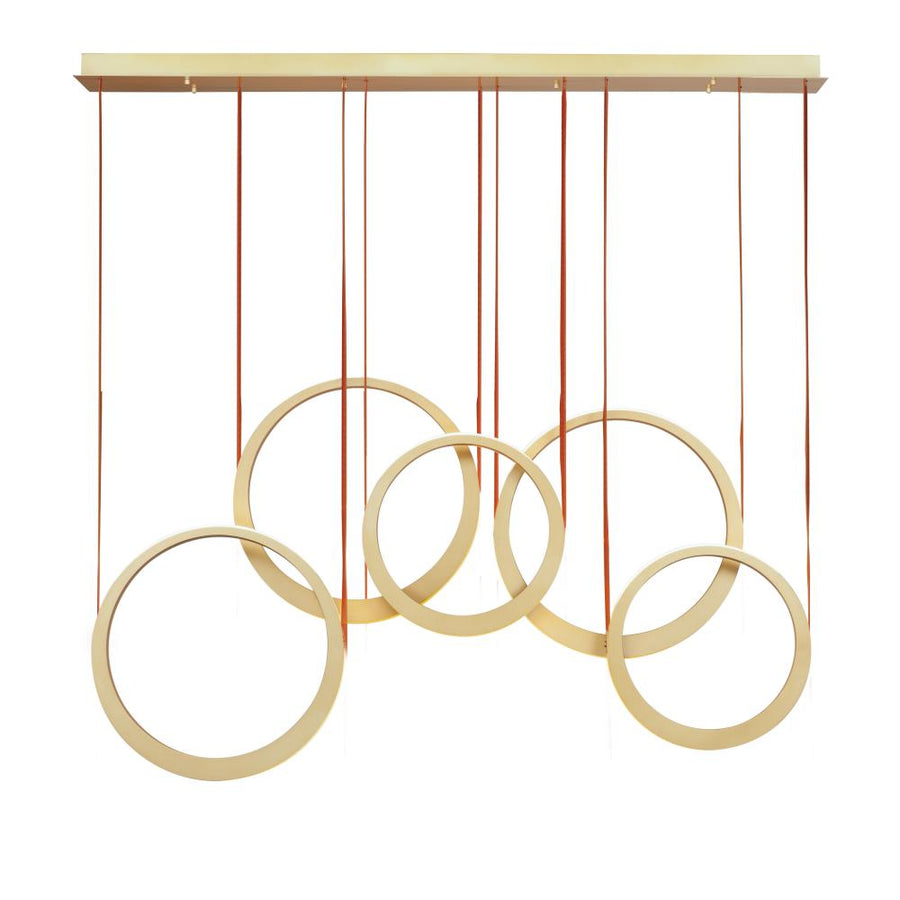 7.75 Inch Pendant – Natural Aged Brass