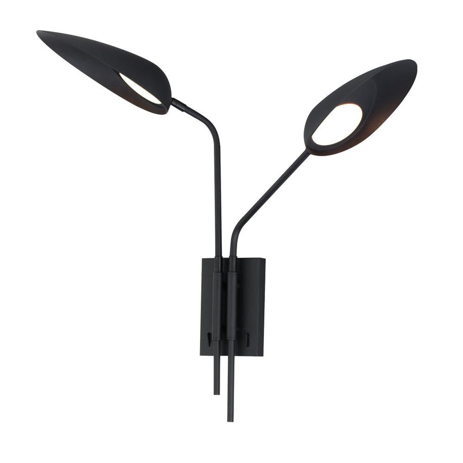 Marsh 33.25 Inch Wall Sconce – Black – E24092-BK