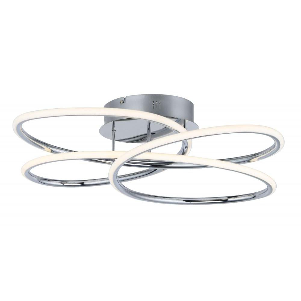 20.25 Inch Flush Mount – Polished Chrome