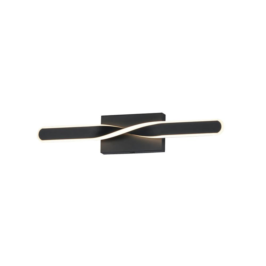 Pirouette 24 Inch Bath Vanity Light – Black – E24152-BK