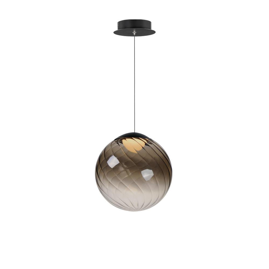 Planetary 9.75 Inch Single Pendant – Black – E24189-138BK