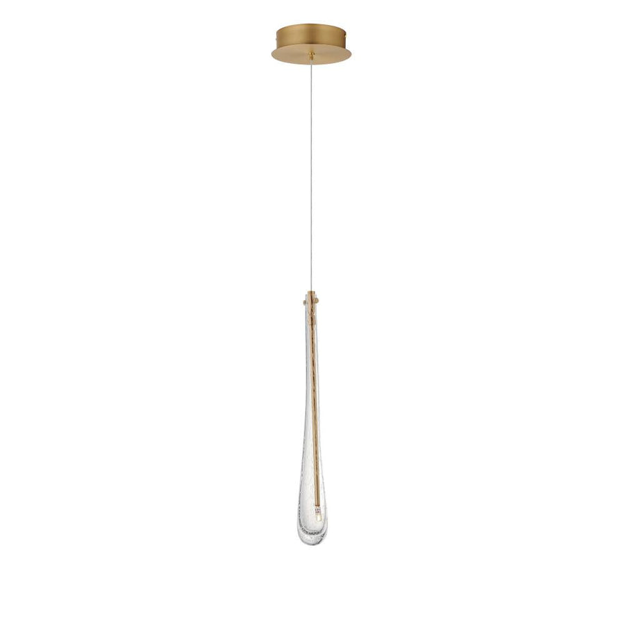 2 Inch Pendant – Gold