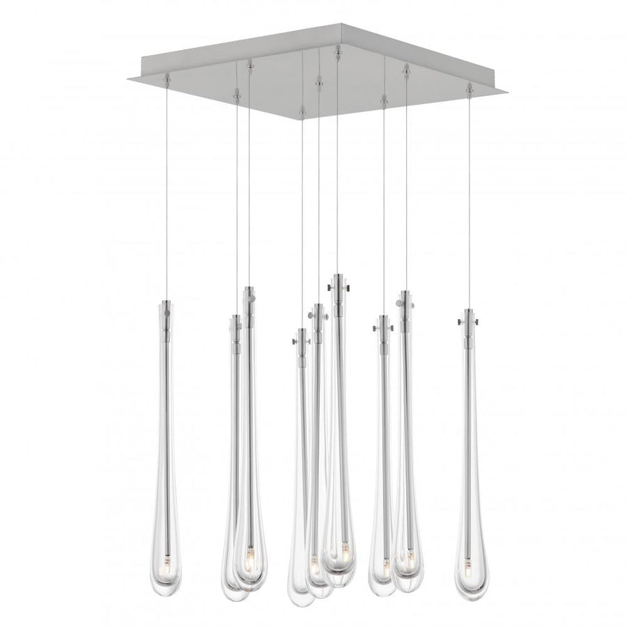 17 Inch Pendant – Satin Nickel