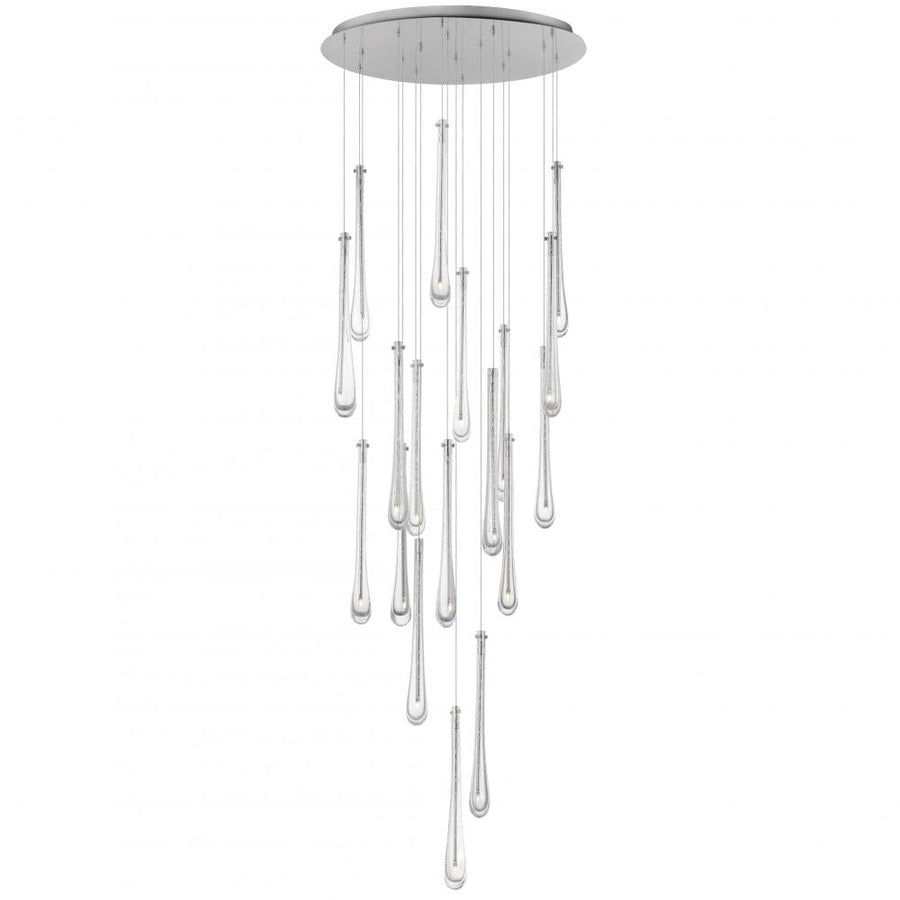 25.5 Inch Pendant – Satin Nickel