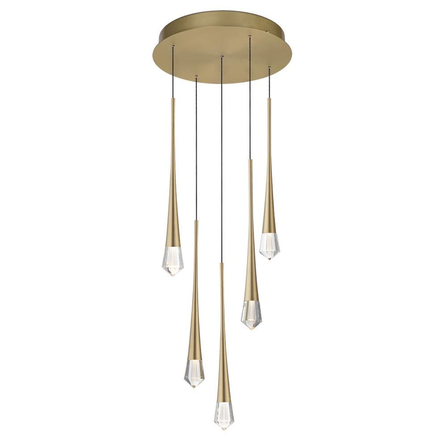 13 Inch Pendant – Gold