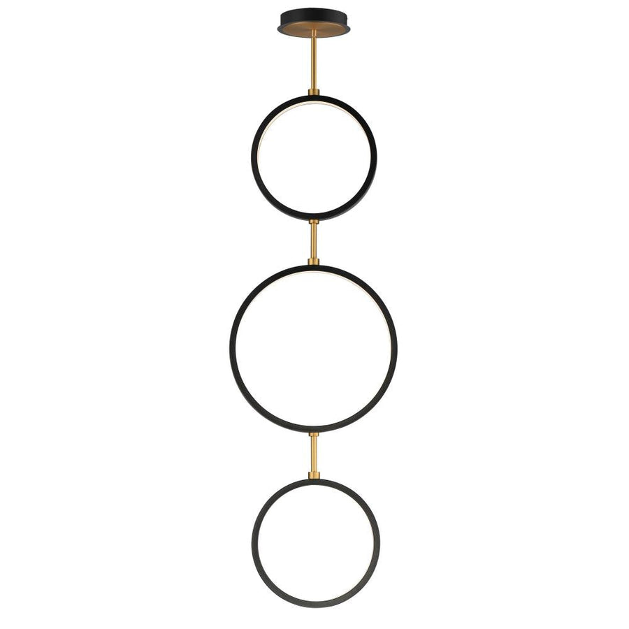 Hoopla 15.75 Inch Multi – Black / Gold – E24321-BKGLD