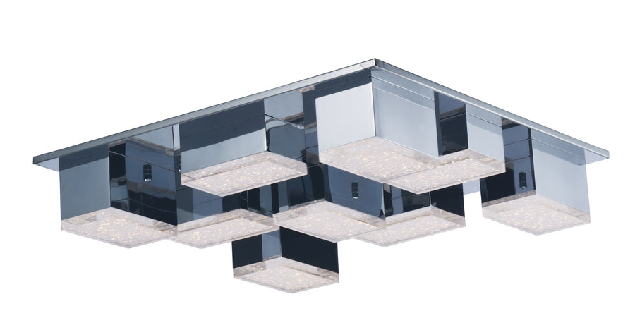 ET2 Lighting Pizzazz LED E24468-160PC Flush Mount - Polished Chrome