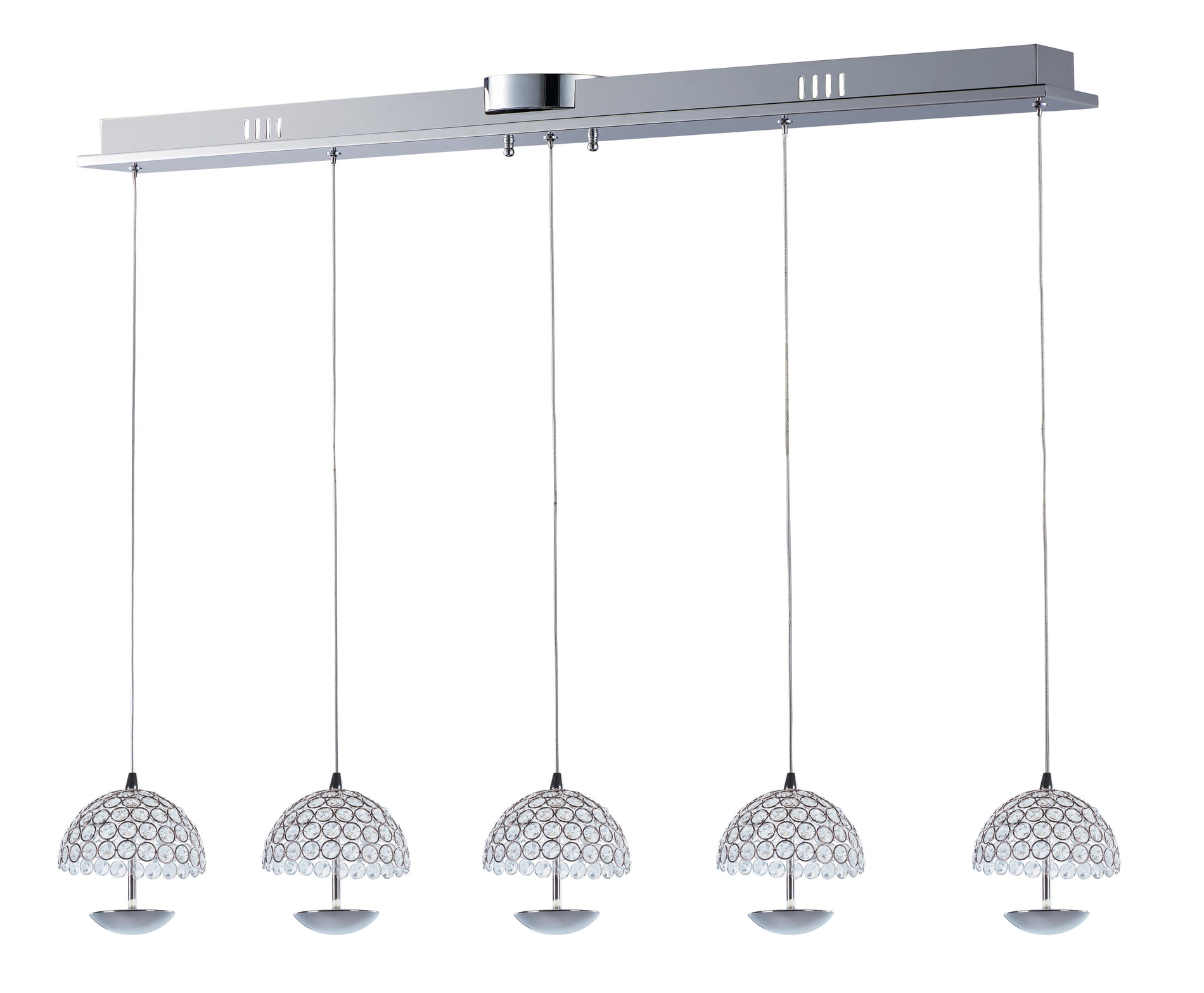 ET2 Lighting E24495-20PC Multi-Light Pendant - Polished Chrome