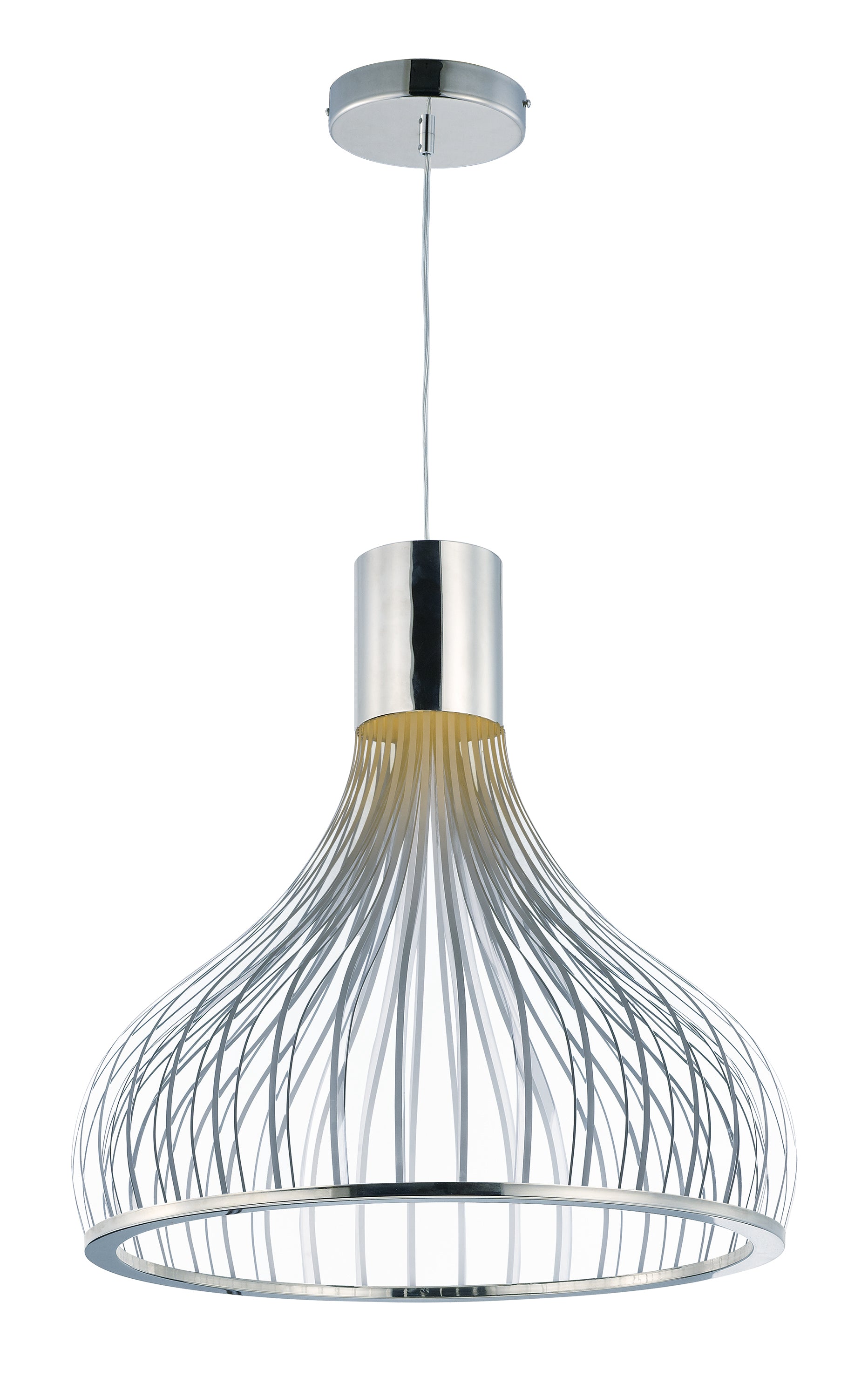 ET2 Lighting E24568-75PC Single Pendant - Polished Chrome
