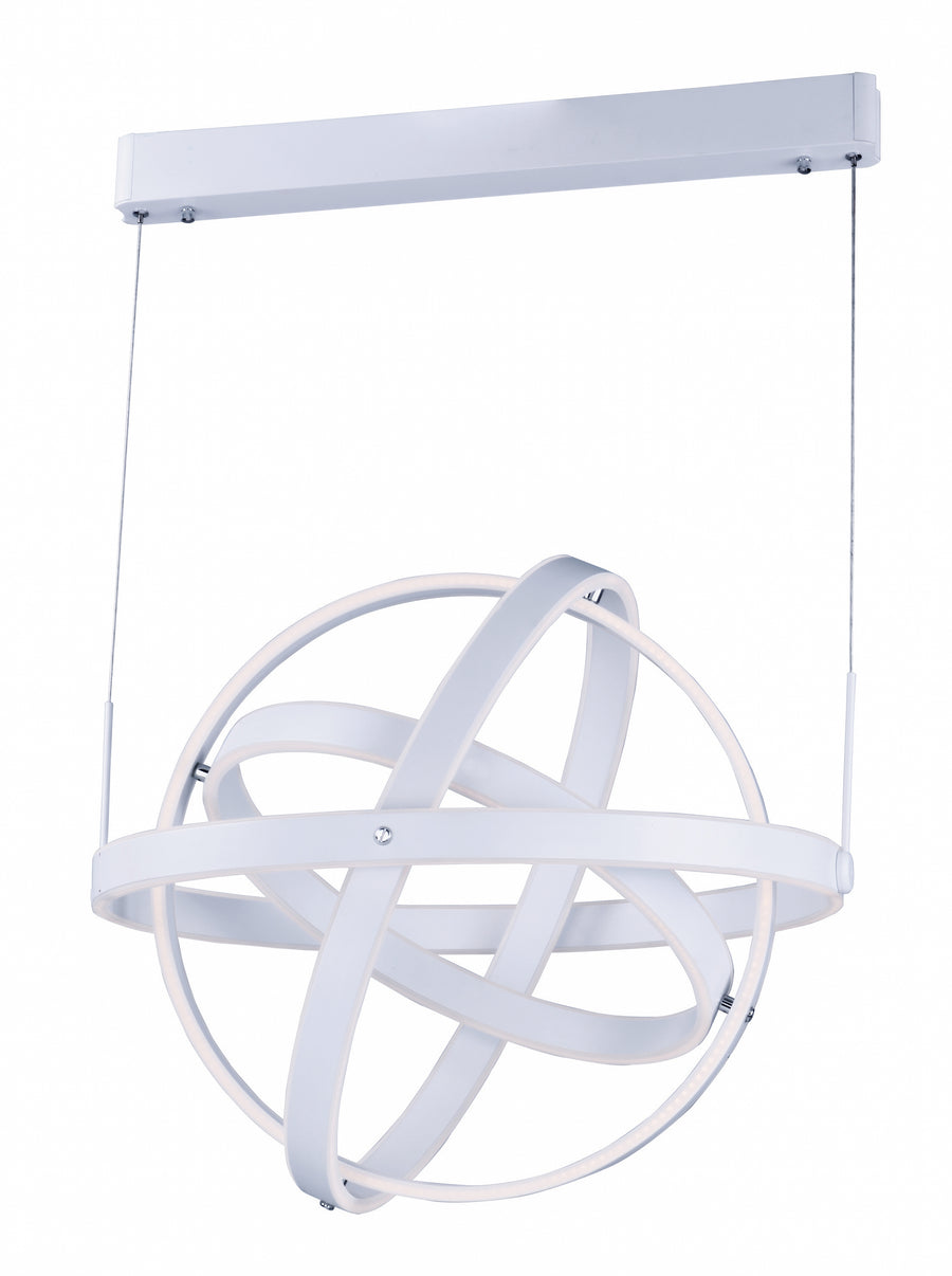 ET2 Lighting E24584-MW Single Pendant - Matte White