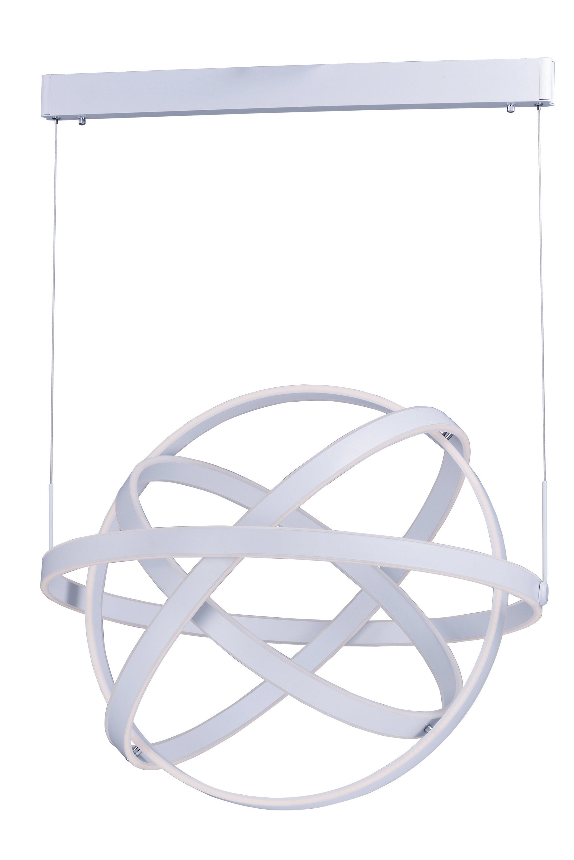 ET2 Lighting E24586-MW Single Pendant - Matte White