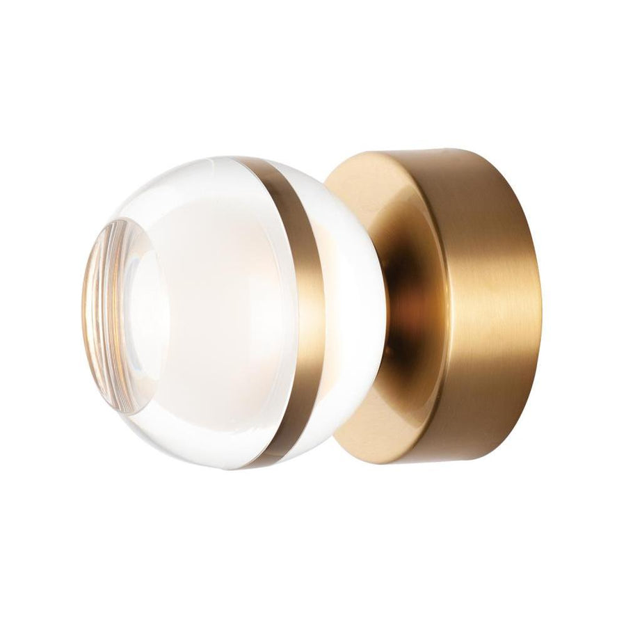 4.75 Inch Wall Sconce – Natural Aged Brass