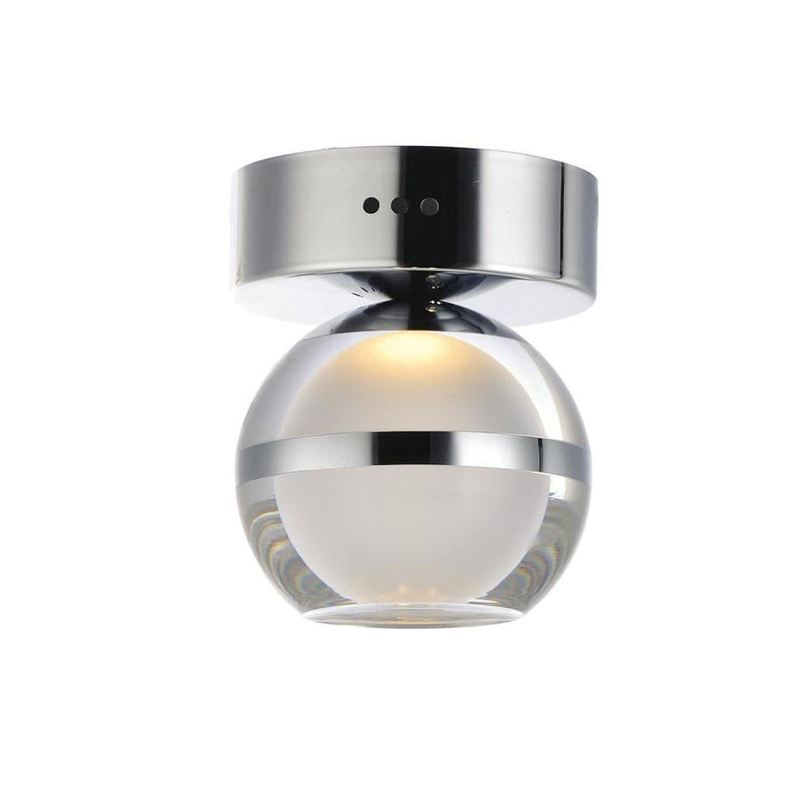 4.75 Inch Flush Mount – Polished Chrome