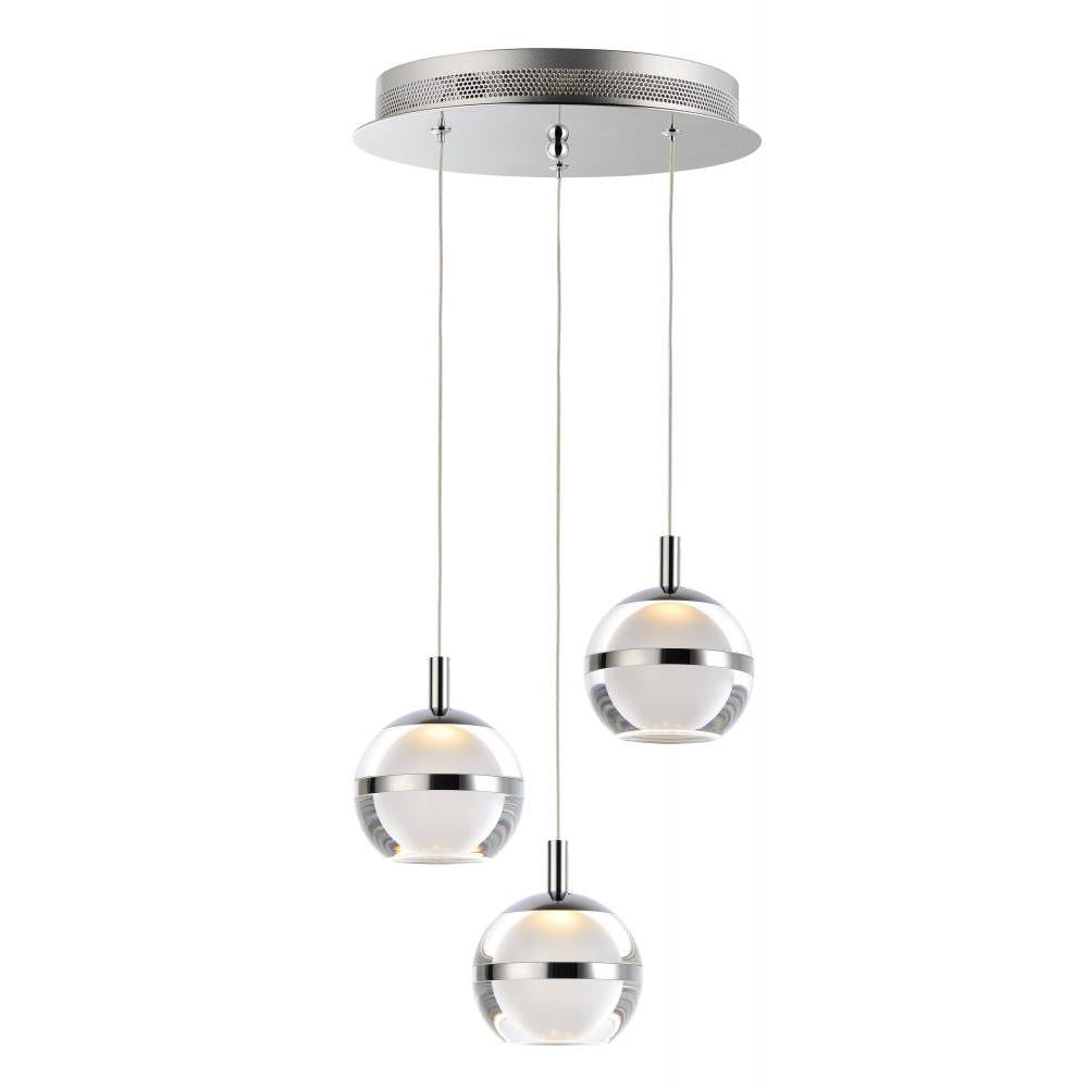 11.75 Inch Pendant – Polished Chrome