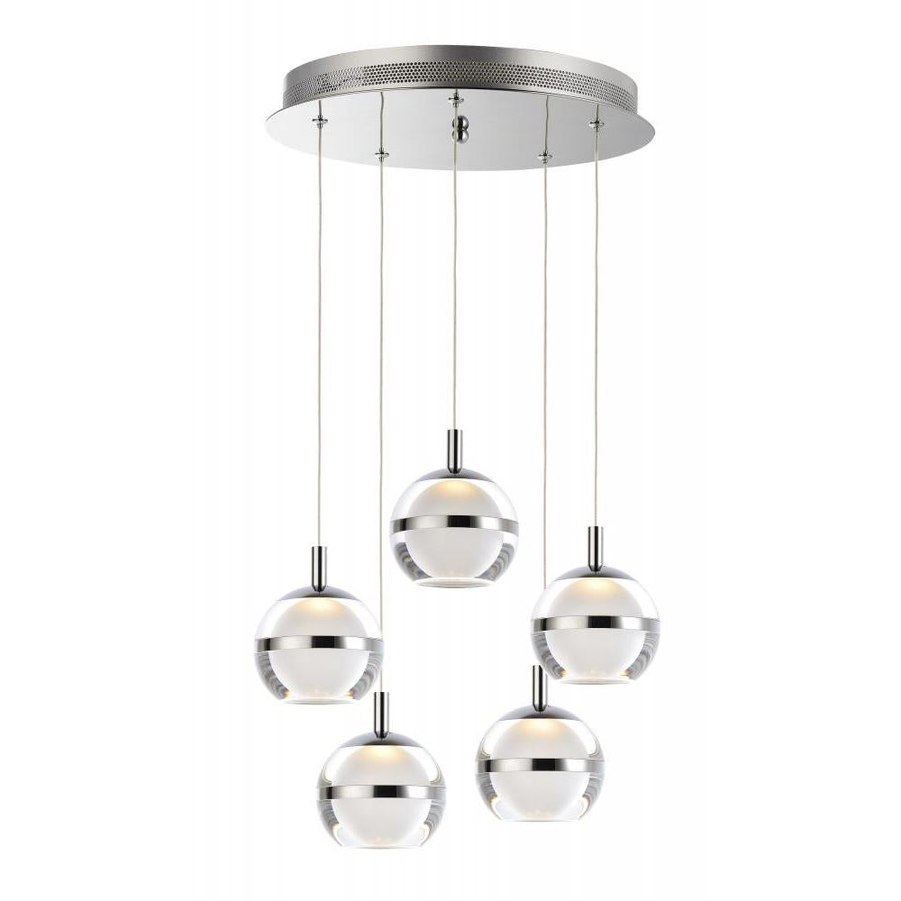 15 Inch Pendant – Polished Chrome
