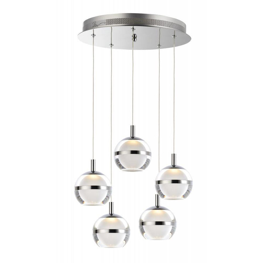 15 Inch Pendant – Polished Chrome