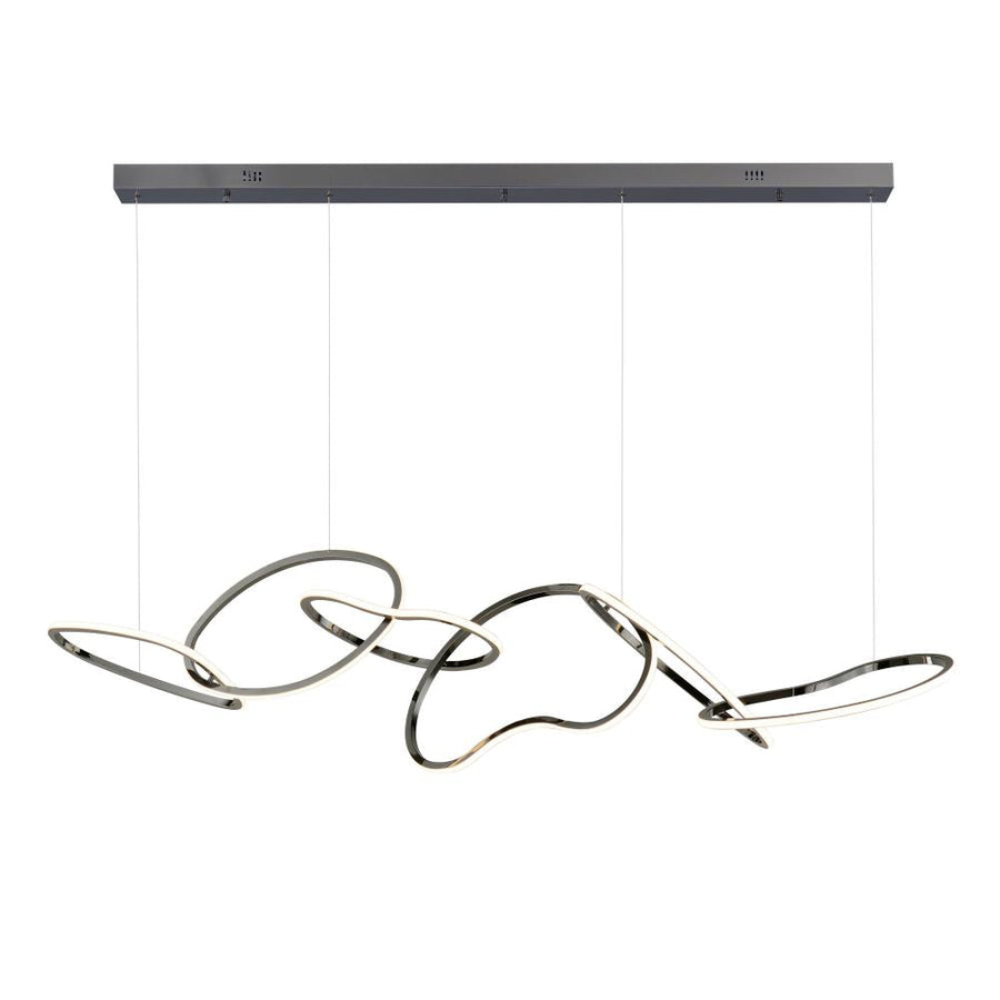 Unity 11.75 Inch Linear Pendant – Black Chrome – E24618-BC
