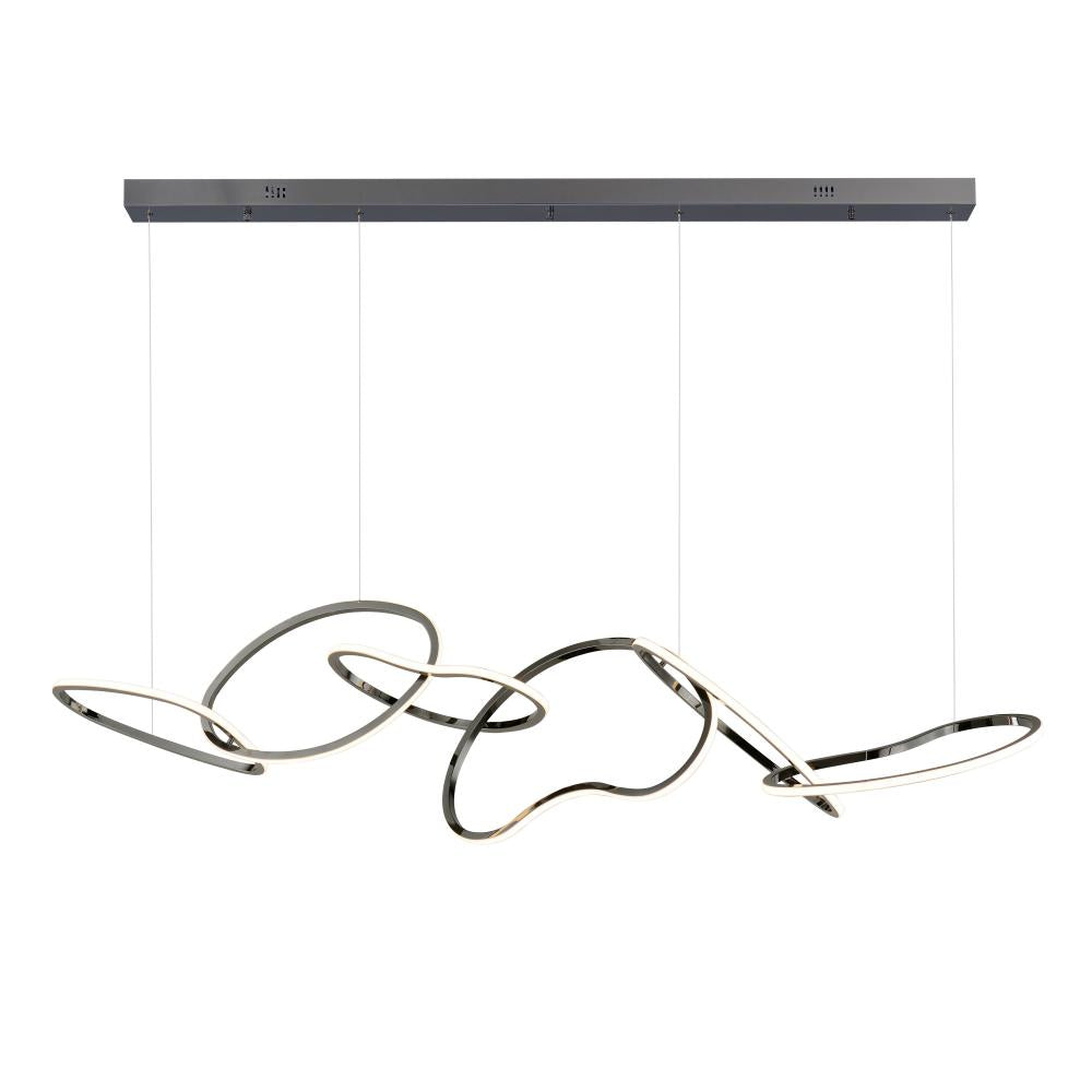 Unity 11.75 Inch Linear Pendant – Black Chrome – E24618-BC