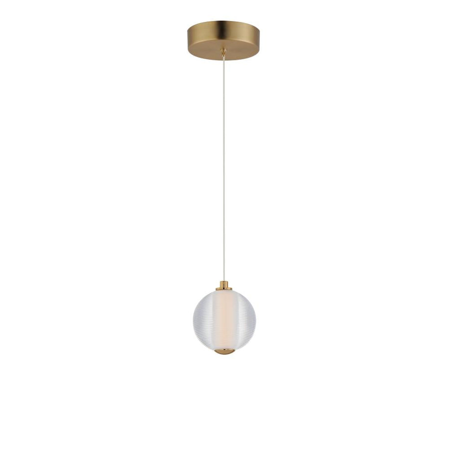 4.25 Inch Pendant – Gold