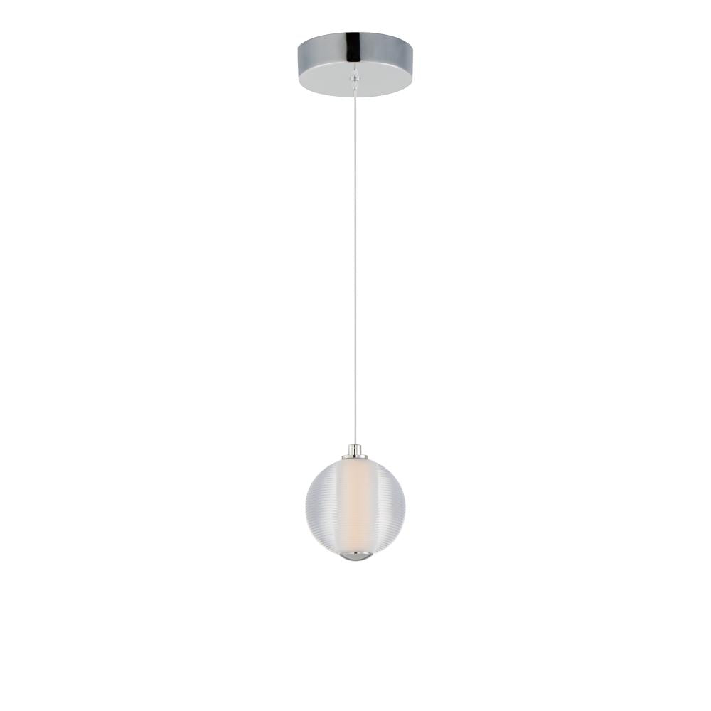 4.25 Inch Pendant – Polished Chrome