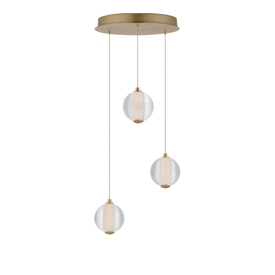 11.75 Inch Pendant – Gold