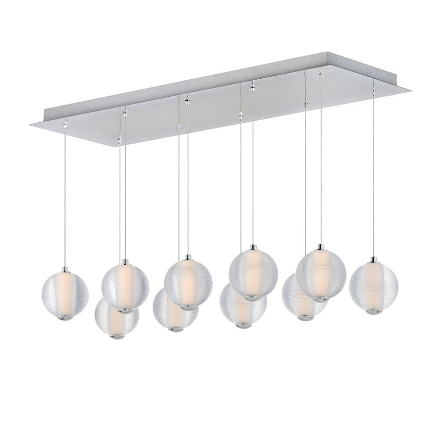 11 Inch Linear Pendant – Polished Chrome