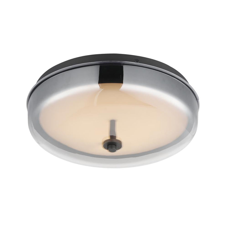Voto 12 Inch Flush Mount Ceiling Light – Gunmetal – E24660-138GM