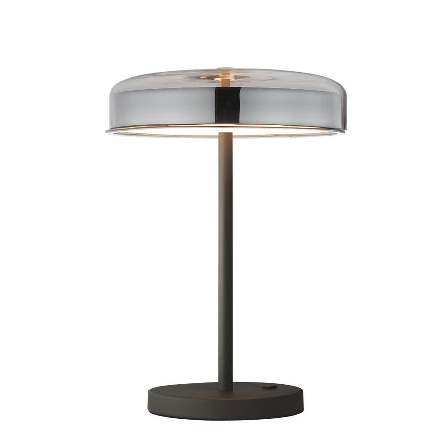 Voto 12 Inch Table Lamp – Gunmetal – E24669-138GM