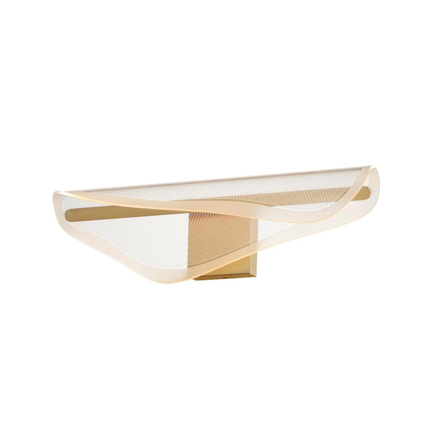 Manta 0 Inch Wall Sconce – Gold – E24712-144GLD