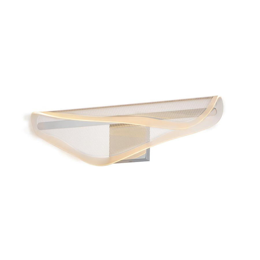 Manta 0 Inch Wall Sconce – Polished Chrome – E24712-144PC