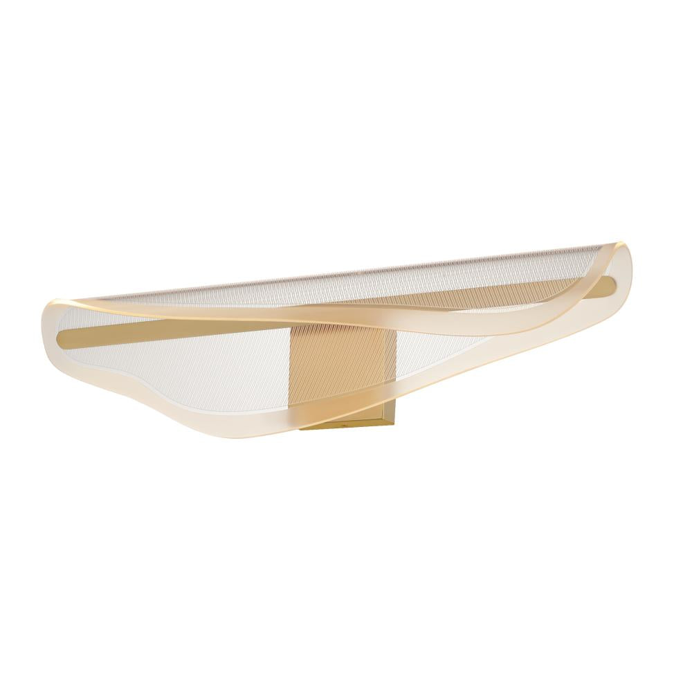 Manta 6.75 Inch Wall Sconce – Gold – E24713-144GLD