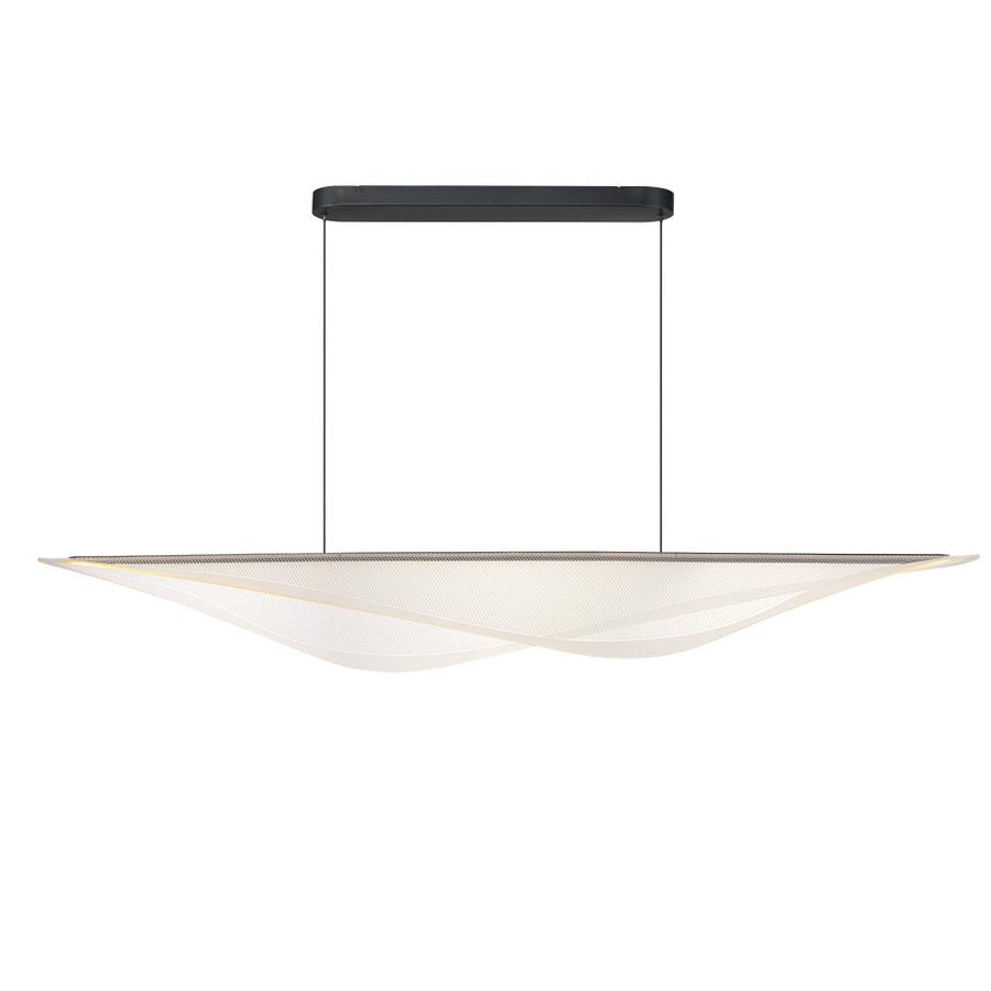 Manta 9.75 Inch Linear Pendant – Black – E24718-144BK