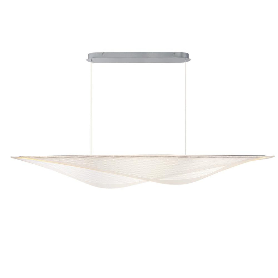 Manta 9.75 Inch Linear Pendant – Polished Chrome – E24718-144PC