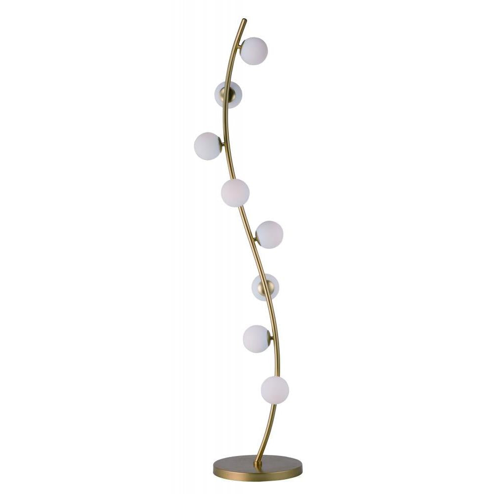 9.5 Inch Floor Lamp – Metallic Gold
