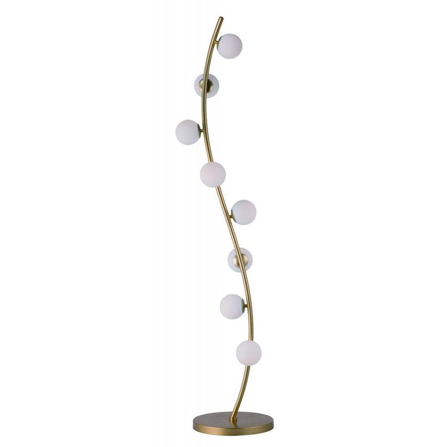 9.5 Inch Floor Lamp – Metallic Gold