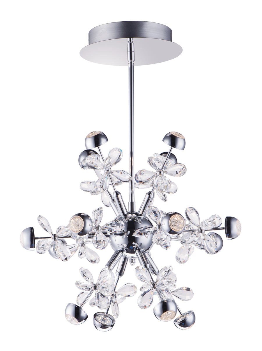 ET2 Lighting E24793-20PC Single Pendant - Polished Chrome
