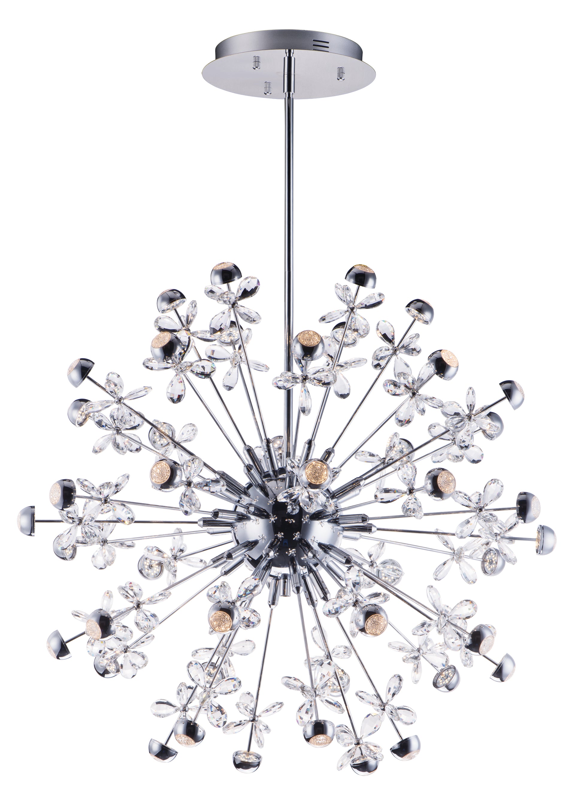 ET2 Lighting E24795-20PC Multi-Light Pendant - Polished Chrome