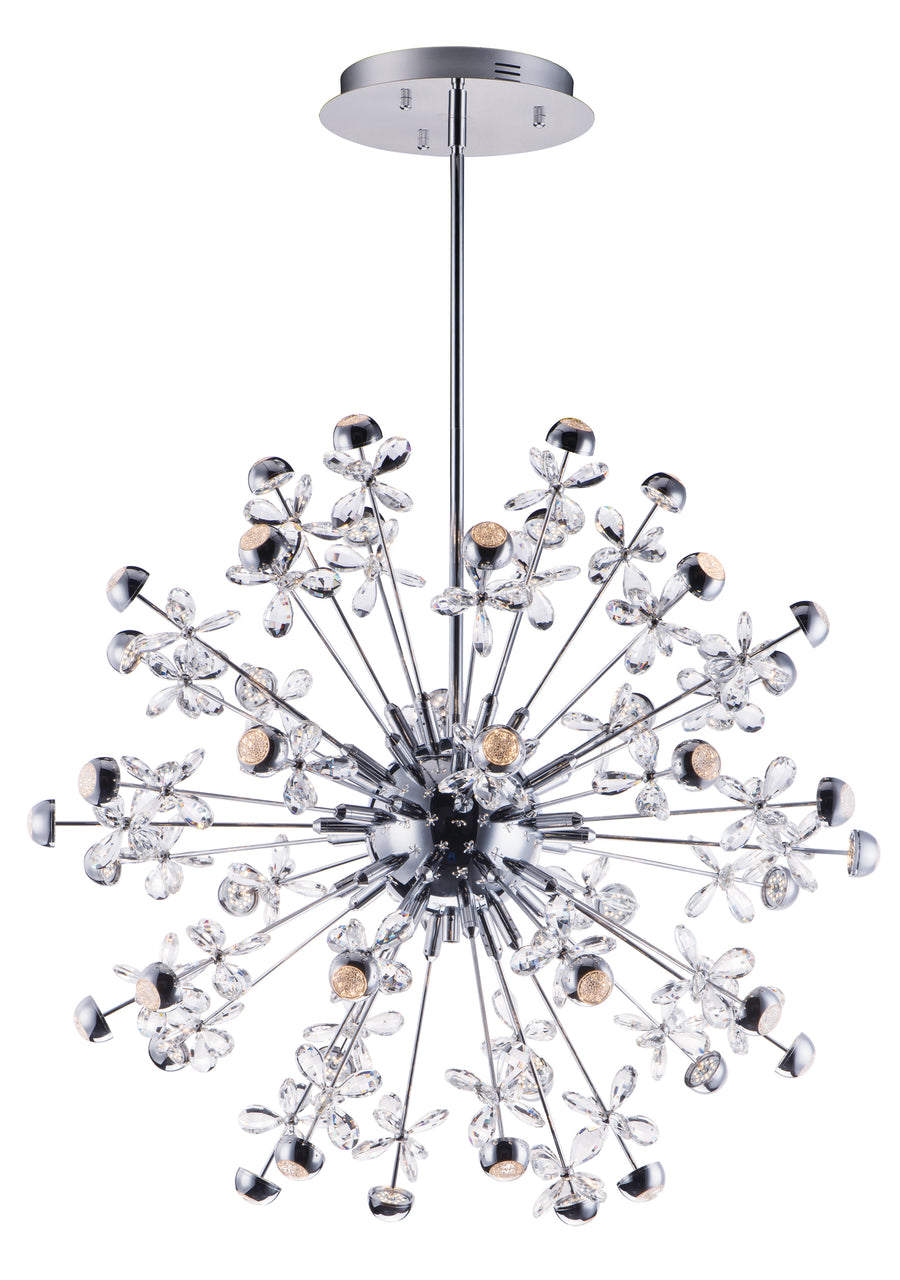 ET2 Lighting E24795-20PC Multi-Light Pendant - Polished Chrome