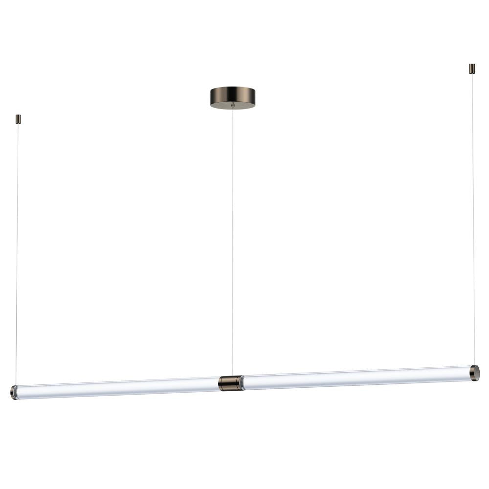 Vanish 2 Inch Linear Pendant – Gunmetal – E24837-75GM