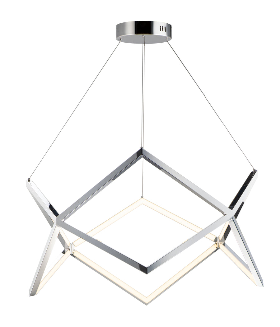 ET2 Lighting E24862-PC Single Pendant - Polished Chrome