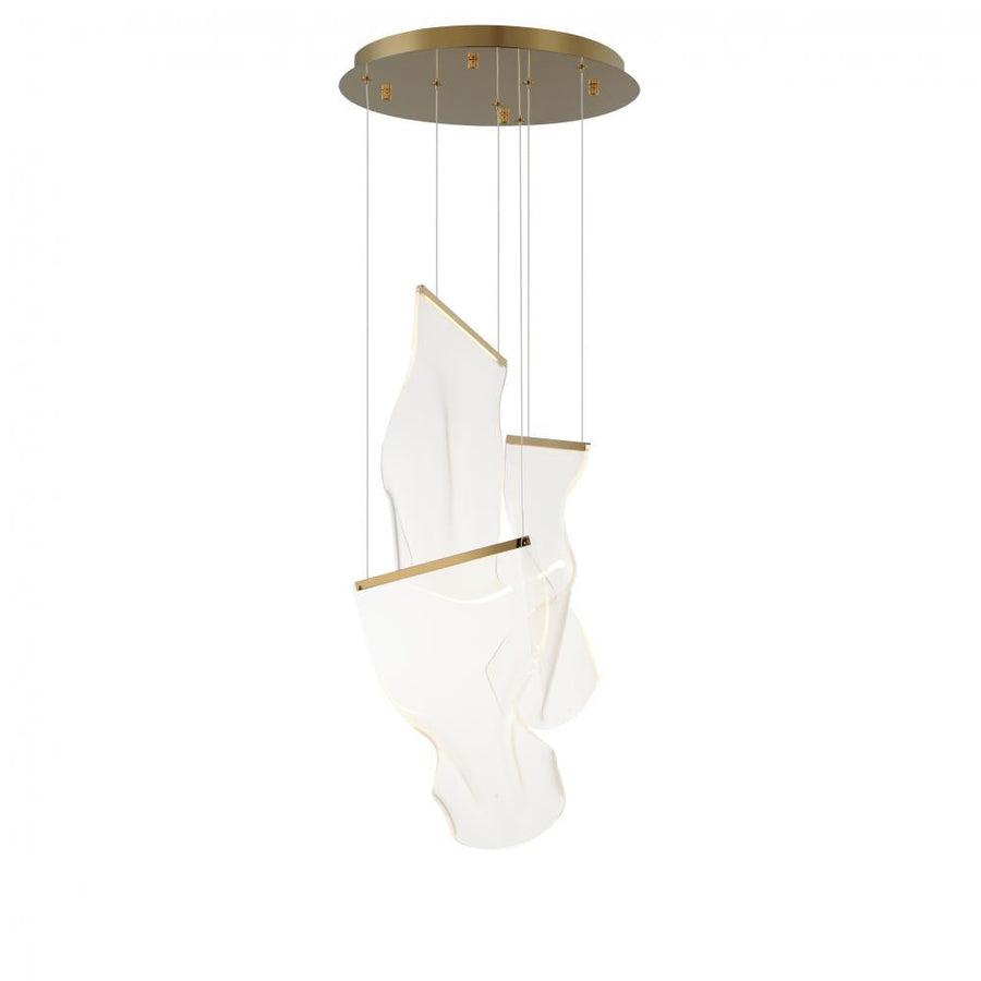 15.75 Inch Pendant – French Gold