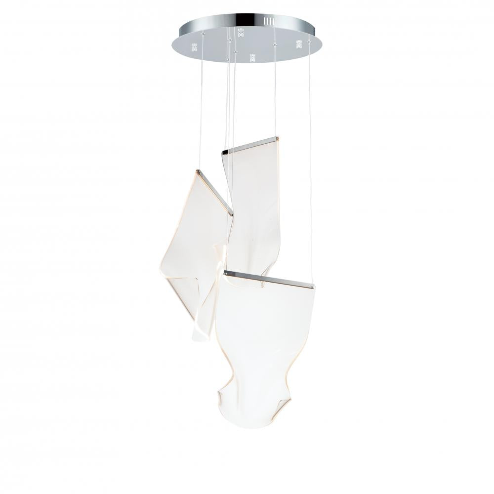 15.75 Inch Pendant – Polished Chrome