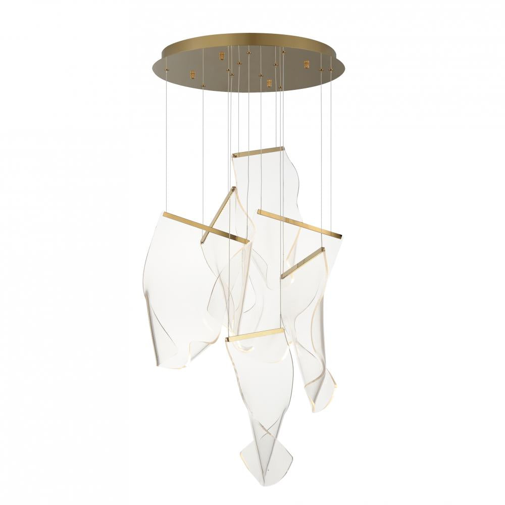 21.5 Inch Pendant – French Gold