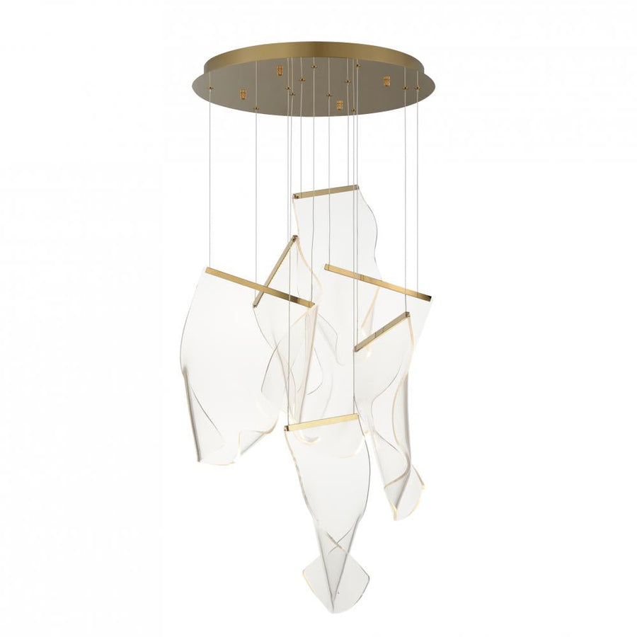 21.5 Inch Pendant – French Gold