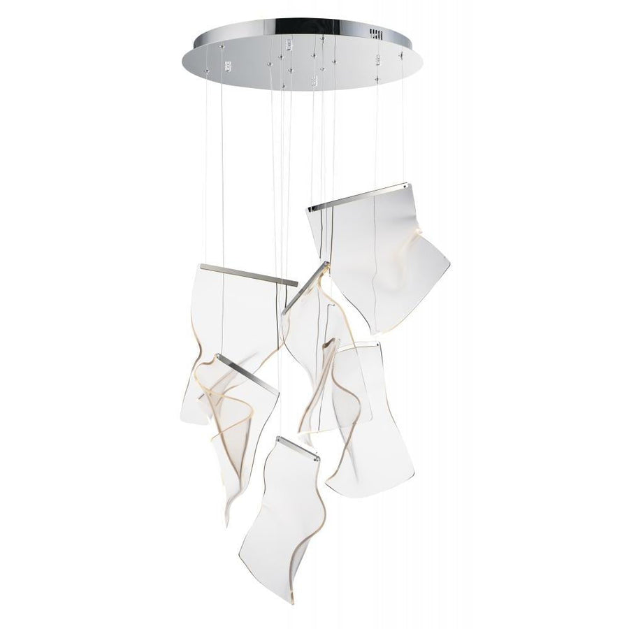 21.5 Inch Pendant – Polished Chrome