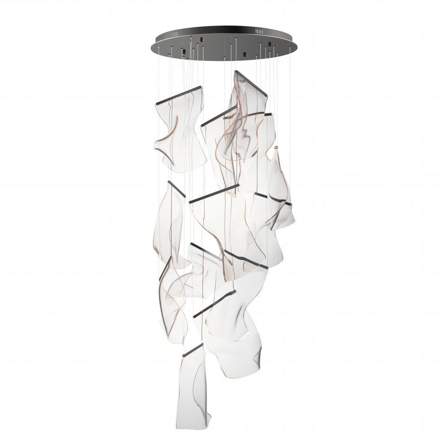 27.5 Inch Pendant – Brushed Gunmetal