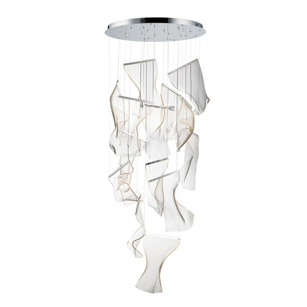 27.5 Inch Pendant – Polished Chrome