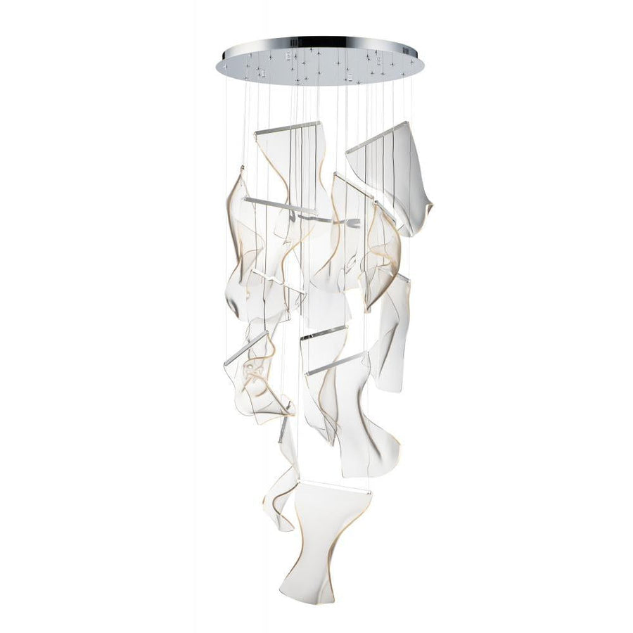 27.5 Inch Pendant – Polished Chrome
