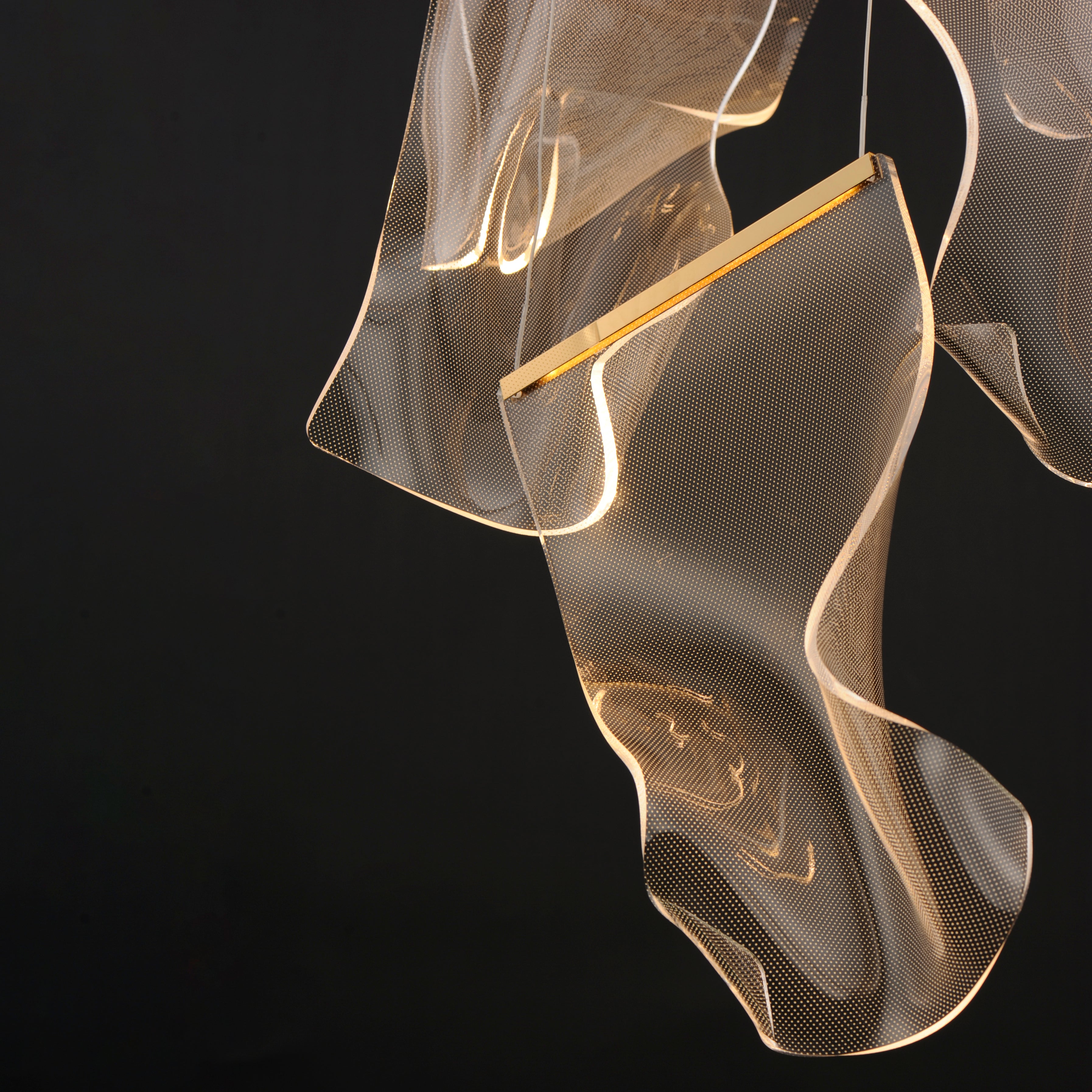 27.5 Inch Pendant – French Gold