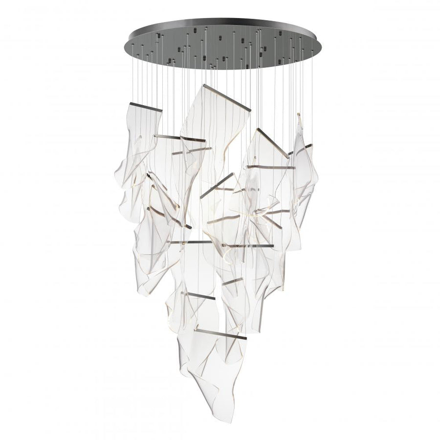 36.25 Inch Pendant – Brushed Gunmetal